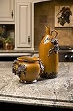 Imax Corp 50109 Delightful Italia Pitcher Vase - Antique