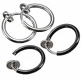 フェイクリングピアスカラーブラック 