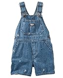 OSH KOSH オシュコシュ,正規品.ハーフ,オーバーオール サロペット ☆イカリ刺繍☆男の子 女の子 カーターズ系 9M(70-75cm)