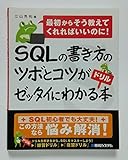 SQLの書き方のツボとコツがゼッタイにわかるドリル本