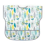 バンキンス 油が落ちるジュニアビブ【日本正規品】柔らかくて軽量 洗濯機で洗えてすぐ乾く お食事用防水ビブ 1~3歳 Feathers(ホワイト) U-104