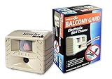 Bird-X Balcony Gard Ultrasonic Bird Repeller keeps birds away from small areas like balconies, decks