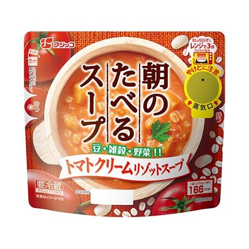 フジッコ 朝のたべるスープ トマトクリームリゾットスープ