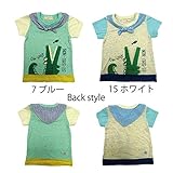 【SiShuNon/シシュノン】スカーフ付ワニサンTシャツスカーフ ワニ 半袖Tシャツ 80 15 ホワイト