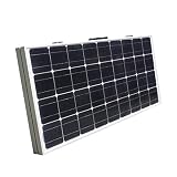 ECO-WORTHY ポータブル携帯 単結晶 200w ソーラーパネル キット コントローラー付属 家庭専用 200W ★ 太陽光発電入門に!