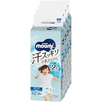 ムーニーマン 汗スッキリ オムツ(6~12kg)144枚(48枚×3)