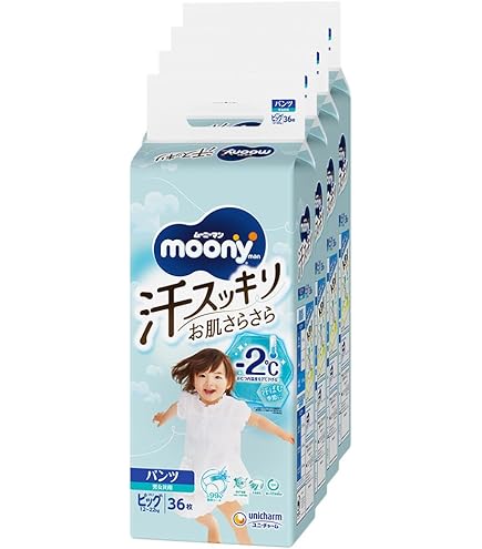 Amazon.co.jp: 【パンツ ビッグサイズ】ムーニーマン 汗スッキリ