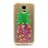 UNEXTATI Galaxy S5 Mini ケース TPUケース ハードカバー 超薄型ケース カバー 耐衝撃 全面保護 軽量 脱着簡単 クリア 透明 Samsung Galaxy S5 Miniカ