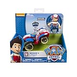 Nickelodeon ニコロデオン Paw Patrol パウパトロール - Ryder's Rescue ATV Vehicle and Figure フィギュア (works with Paw 