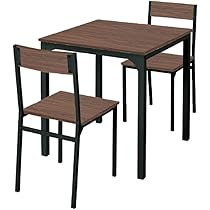 Amazon.co.jp: LIFELEX 2人掛け用テーブル&チェア3点セット