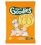 Organix Goodies Organic Mini Gingerbread Men 25g (Pack of 2) - Organixは、有機ミニジンジャーブレッドの男性の25グラムをグッズ (