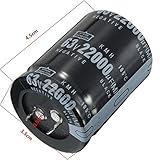 YCOSON　63V 22000UF電解コンデンサ35X50MM