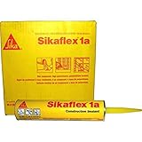 (シーカ) Sika Sikaflexシーカフレックス 1A 1成分形弾性ポリウレタンシーリング材/接着剤 プレミアムグレード高パフォーマンス 湿気硬化型 ノンサグ 10.3液量オンス容量 ホワイトカ