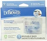 Dr. Brown's Microwave Steam Sterilizer Bags, 5 Count by Dr. Brown's