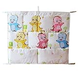 吊り下げ式ベッドサイドバッグベビーベッド用おむつ収納バッグ、E