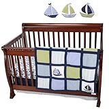 Nautica Kids Zachary 7-Piece Crib Bedding Set by Crown Crafts [並行輸入品]