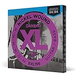 D'Addario ダダリオ ベース弦 ニッケル Fender Bass VI用 .024-.084 EXL156 【国内正規品】