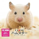 I LOVE ハムスターカレンダー2017 壁掛け(ミニ) ([カレンダ-])