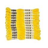 ディーエムシー(DMC) 25番糸 刺繍糸 12束入 #444 イエロー系 25B