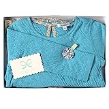 ソレイアード SOULEIADO チュニックスカート+ヘアクリップ ギフトセット ブルー90cm 6330