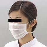 ミドリ クリーン マスク 2枚重ね・国産 F210 （オーバーヘッド） 100枚入