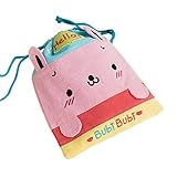 「兎」縄を引く袋（17*（17*21.6cm）