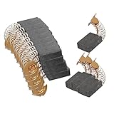 uxcell CB-153 カーボンブラシ　マキタ電動工具用カーボンブラシ　10ペア　80g　18 X 13.5 X 6.5mm　40mm