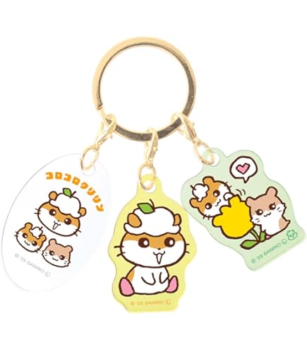 Amazon.co.jp: サンリオ(SANRIO) ロゴ刺繍タグキーホルダー