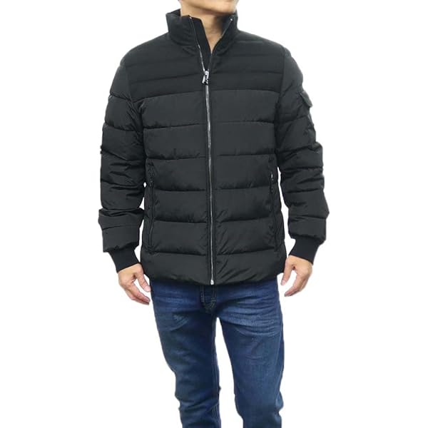 Amazon.co.jp: [BOSS] [ボス] スタンドカラー ジップアップ ジャケット