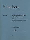 シューベルト: 16のドイツ舞曲と2つのエコセーズ Op.33 D 783/原典版/ヘンレ社/ピアノ・ソロ