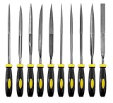 SE 7414TF 10-Piece Black Titanium Diamond File Set [並行輸入品]