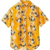 アイトス ボタンダウンアロハシャツ(カジーマ)(男女兼用) 019/イエロー AZ-56110 SS