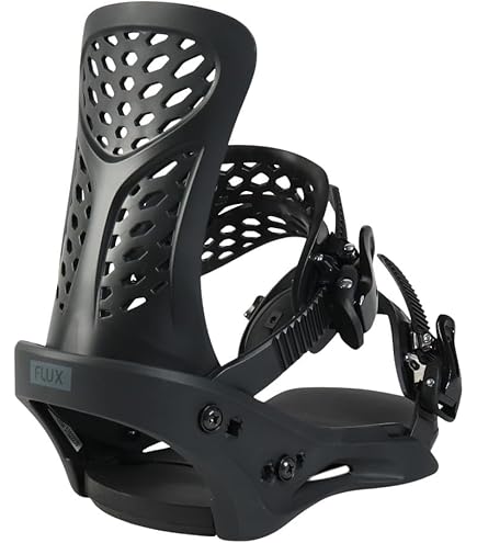 Amazon.co.jp: FLUX Flux Snowboard Bindings PR BLACK/WHITE 23-24