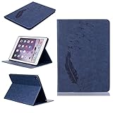 UNEXTATI iPad Air 2 iPad 6 ケース 高品質 PUレザー 手帳型ケース 保護カバー カード収納 液晶保護 防塵 Apple iPad Air 2 iPad 6 用 Case C