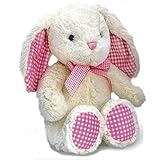 BabyRice New Baby Boy or Girl Soft & Cuddly Floppy Long Eared Rabbit - Choose your colour (CREAM RAB