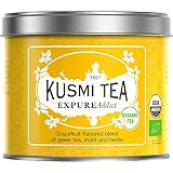 KUSMI TEA クスミティー エクスピュア アディクト 100g缶 オーガニック 有機JAS認証 ルイボス マテ茶 緑茶 [正規輸入品]
