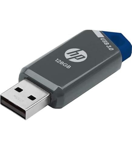 Amazon | HP 32GB v150w USB 2.0 フラッシュドライブ ブルー | HP