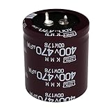 【2個】電解コンデンサー 400V 470uF NIPPON CHEMI-CON