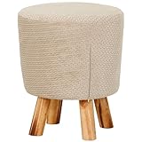 不二貿易 スツール 高さ43.5cm アイボリー 33180