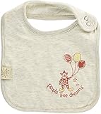 People Tree (ピープルツリー) オーガニックコットンベビー ピエロプリント スタイ アイスグレイメランジ