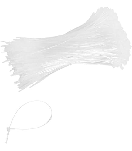 Amazon | Yesallwas タグファスナー ループロック 透明 1000本