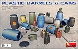 ミニアート 1/35 プラスチック製樽&缶セット プラモデル MA35590