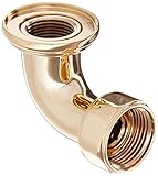Rohl u.5397ib Perrin and Roweの上部Therm Returnエルボ、Inca真鍮