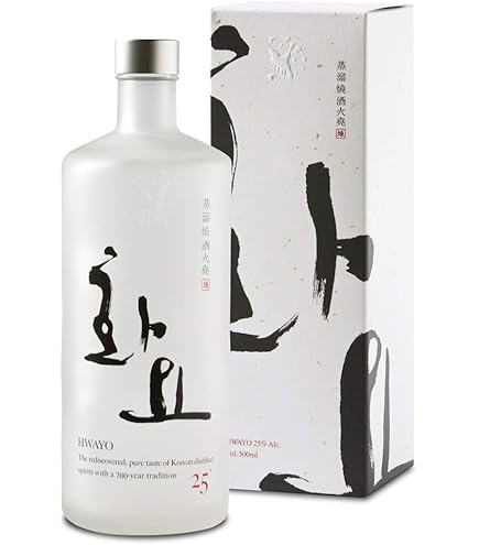 Amazon.co.jp: ファヨ 53 ＊箱付 500ml 53% 韓国焼酎 HWAYO C230175