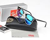 Ray-Ban（レイバン ）サングラス RB3016－901/17　CLUBMASTER クラブマスター レディースメンズ兼用　ミラーレンズ [並行輸入品]