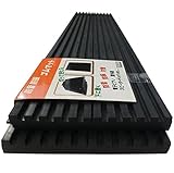 YNAK ピアノ 室外機 家庭用機器 下に敷く 滑り止め付き ゴム マット 防振 防音 対策 2枚 セット (50cm×10cm×1cm)