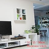 テレビの背景装飾バッフル、ティアン文字の格子ラック、棚の壁のラック