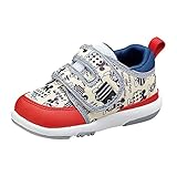 ＜取寄＞ Disney ディズニー ミッキーマウスのベビーシューズ　子供靴 ベビー キッズ シューズ スニーカー Moonstar ムーンスター　DN B1159 レッド/アイボリー レッド/アイボリ