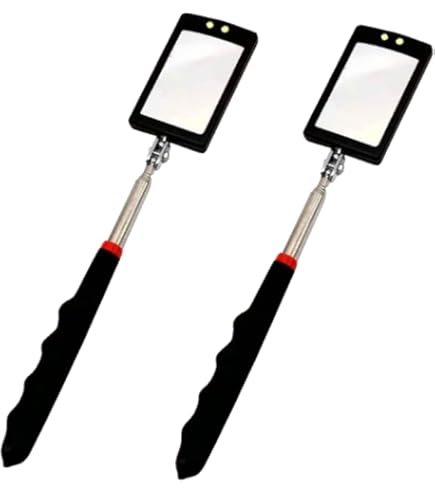 Amazon.co.jp: ABINECS【88cm 2個セット】ライト付 点検鏡 検査