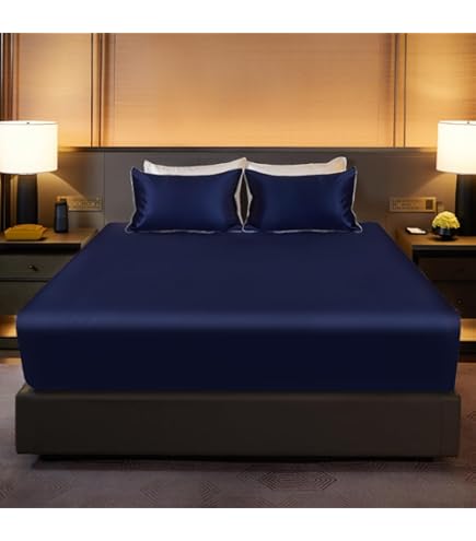 Amazon｜Utukkyシルクシーツ ボックスシーツ 6Aクラス 夏用 冷感